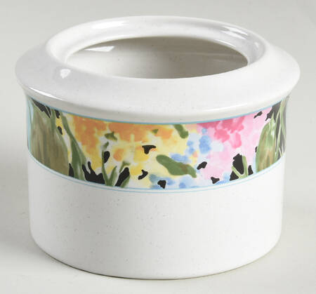 Floral Image Sugar Bowl No Lid