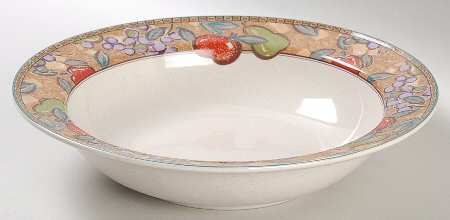 Fruit Circle 9" Round Vegetable Bowl