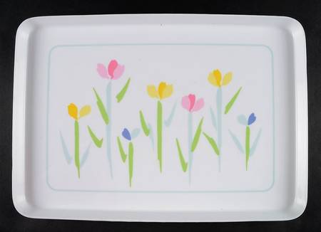 Fresh Mint (Made In Thailand) Plastic Serving Tray 17"