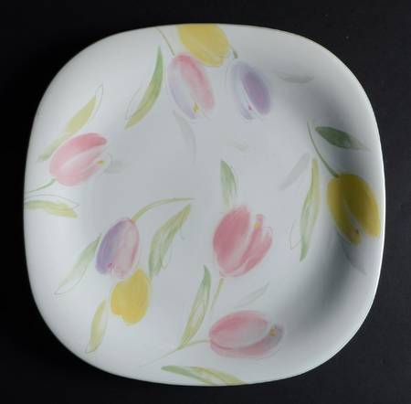 French Tulips 12" Chop Plate (Round Platter)