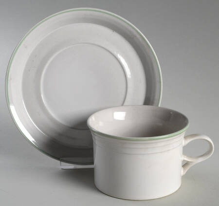 Hartford Flat Cup & Saucer Set