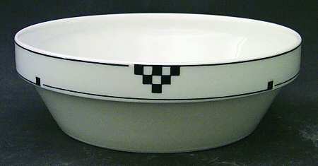 Herald Square Black Coupe Cereal Bowl