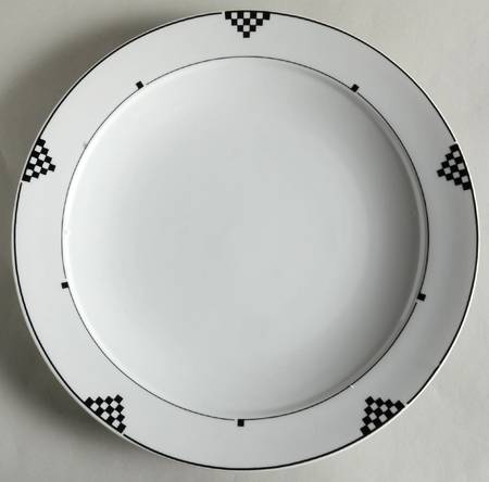 Herald Square Black 12" Chop Plate (Round Platter)