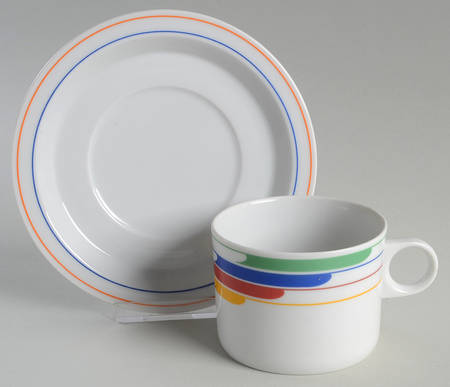 Hi Fi Flat Cup & Saucer Set