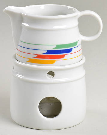 Hi Fi Butter Pitcher with Warmer Stand