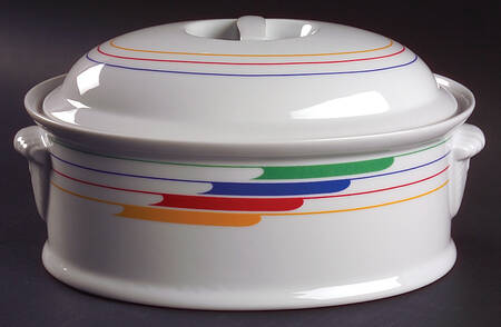 Hi Fi 2 Quart Oval Covered Casserole