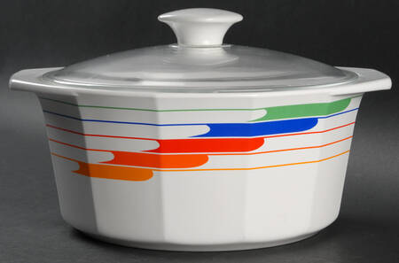 Hi Fi 2 Qt Round Covered Casserole