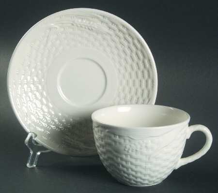 Homestead Flat Cup & Saucer Set