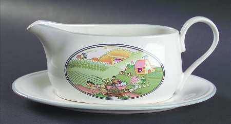 Homecoming Gravy Boat & Underplate