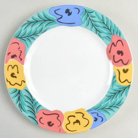 In Bloom Salad Plate