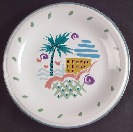 Island Breeze Salad Plate