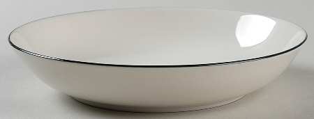 Jazz Black Coupe Soup Bowl