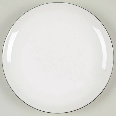Jazz Black Salad Plate