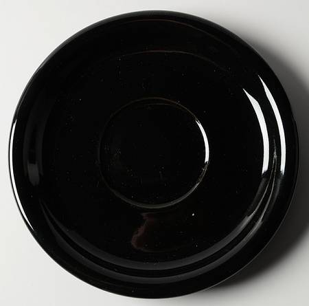 Lacquer Black Saucer