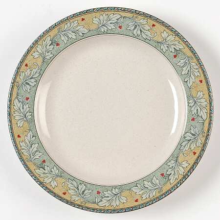 Leaf Mural Salad Plate