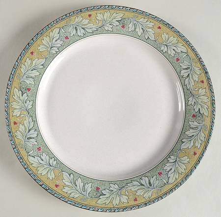Leaf Mural 12" Chop Plate (Round Platter)
