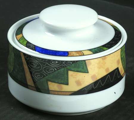 Madagascar Sugar Bowl & Lid