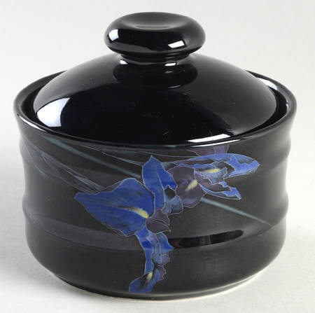 Midnight Meadow Sugar Bowl & Lid