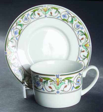 Morningside Flat Cup & Saucer Set