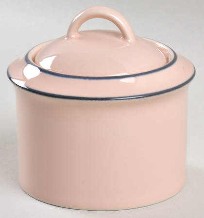 Neopolitan Opal Sugar Bowl & Lid