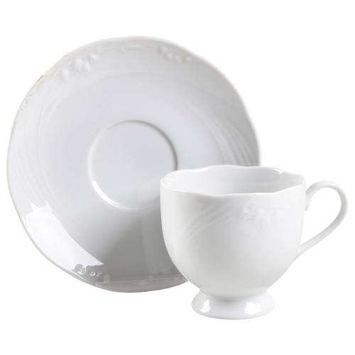 Petite Lily Footed Cup & Saucer Set