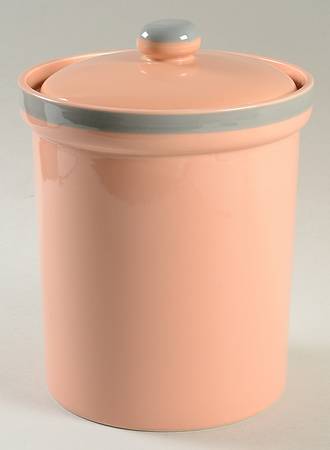 Peach Parfait Extra Large Canister & Lid