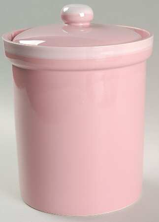 Pink Sherbet Extra Large Canister & Lid