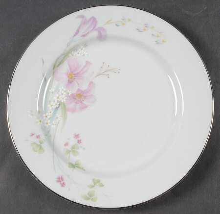 Pink Vista Salad Plate