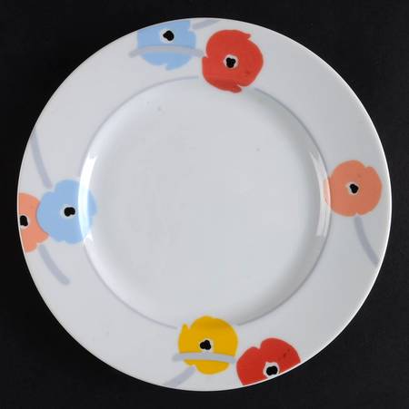 Poppy Promenade Salad Plate