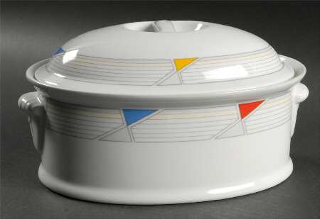 Prima 2 Quart Oval Covered Casserole