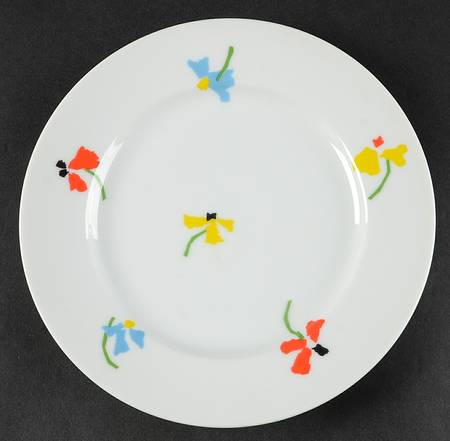 Primary Petals Salad Plate