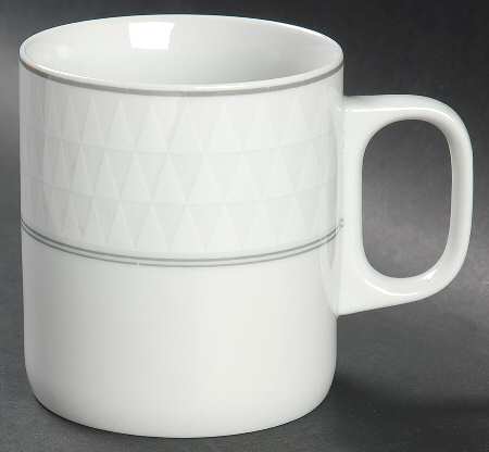 Pyramid White Mug