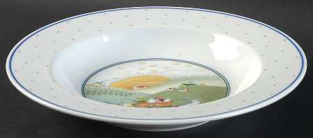 Rolling Hills Rim Soup Bowl