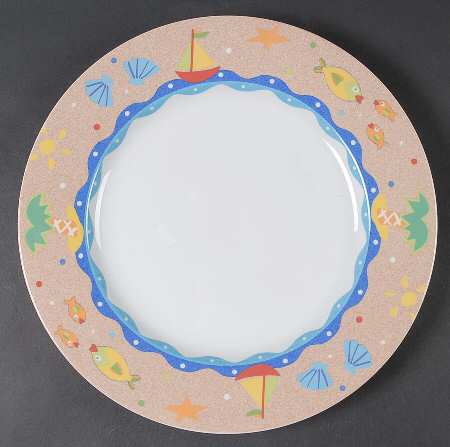 Soft Seas 12" Chop Plate (Round Platter)