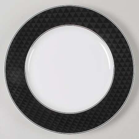 Spectrum Black 12" Chop Plate (Round Platter)