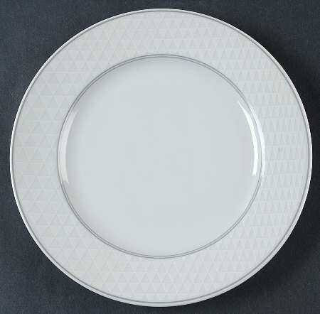 Spectrum White Salad Plate