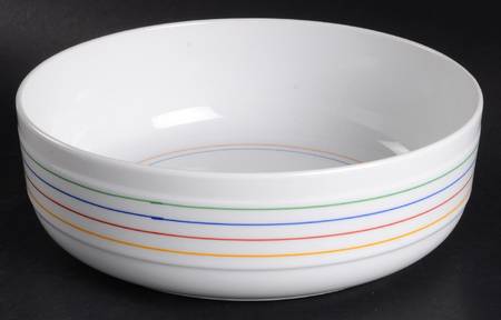 Stereo 9" Round Vegetable Bowl