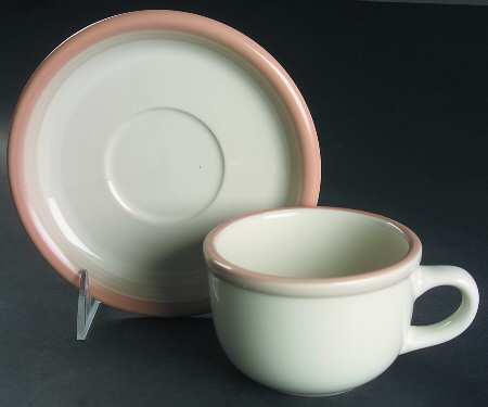 Sunset Ridge Flat Cup & Saucer Set
