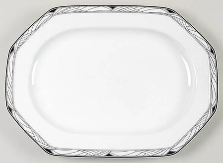 Synthesis 14" Oval Serving Platter