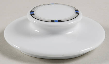 Tangent Black Blue Lid for Sugar Bowl by Studio Nova