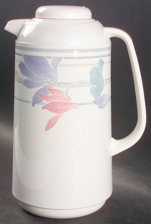 Tender Bloom Plastic Thermos/Carafe & Lid