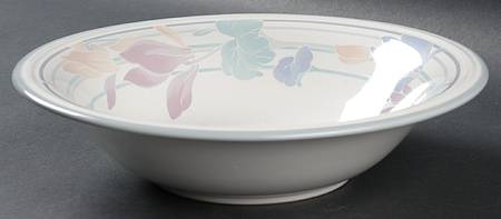 Tender Bloom 9" Round Vegetable Bowl