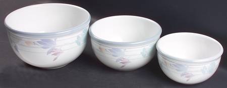Tender Bloom (3 Piece) Mixing Bowl Set