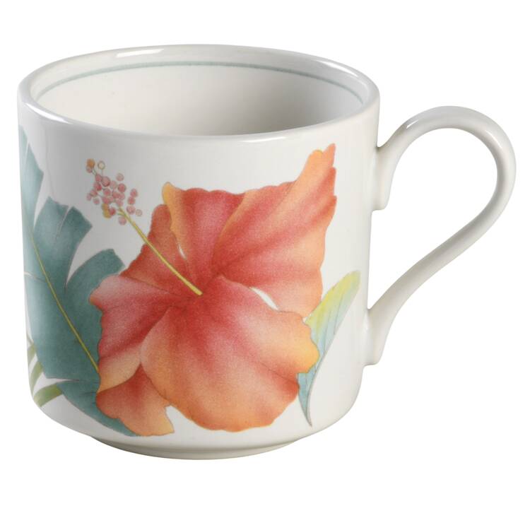 Tropical Splendor Flat Cup