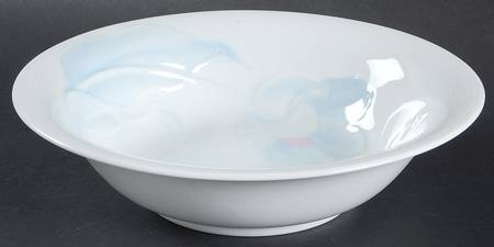 Tulip Blue 9" Round Vegetable Bowl