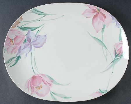 Tulipano 14" Oval Serving Platter