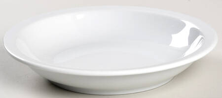 White Meringue 8" Individual Pasta Bowl
