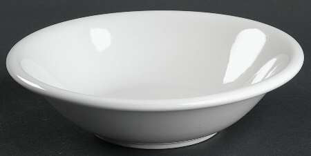 White Meringue Coupe Soup Bowl