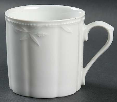 Whisper White Flat Cup