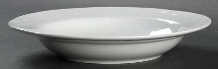 Whisper White Rim Soup Bowl